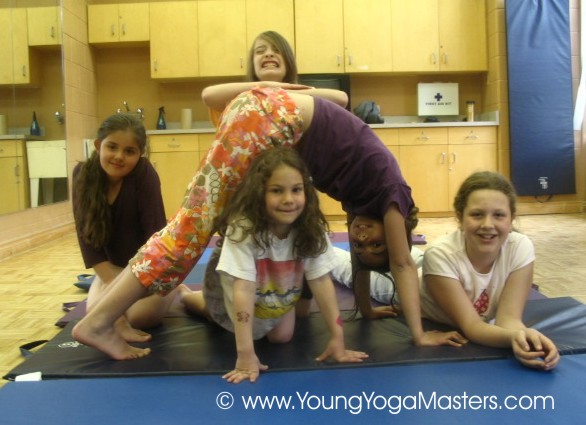 Kids In Kids Yoga