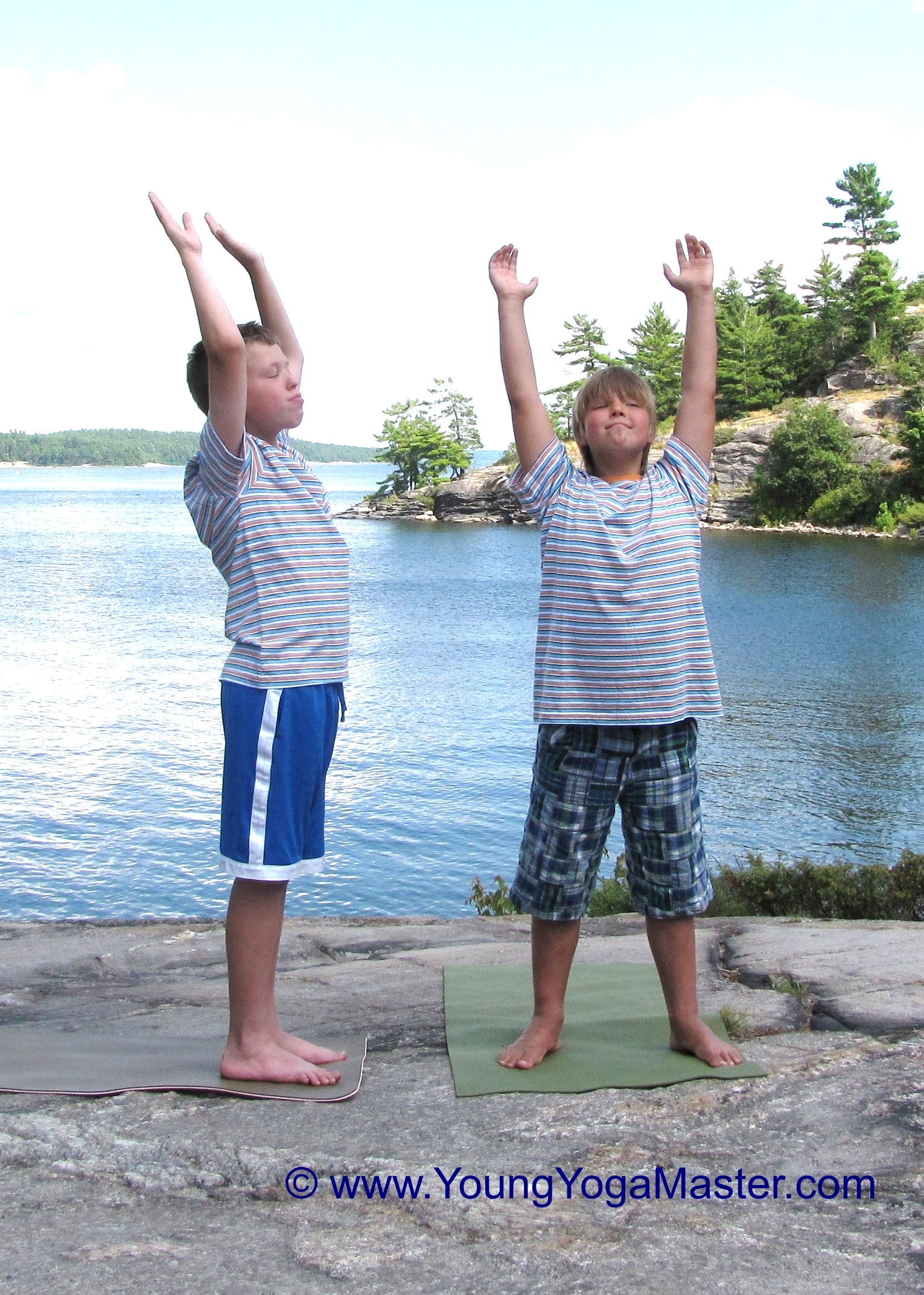 YogaBoys2 Boys doing Yoga