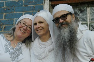 You'll be guided by three teachers Santokh Aruna (left), Daya Kaur (centre) and Nirmal Singh (right)