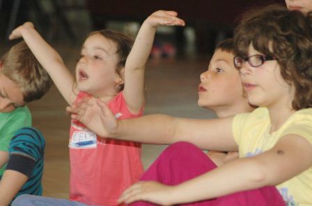 Kids Meditating