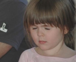 girl meditating