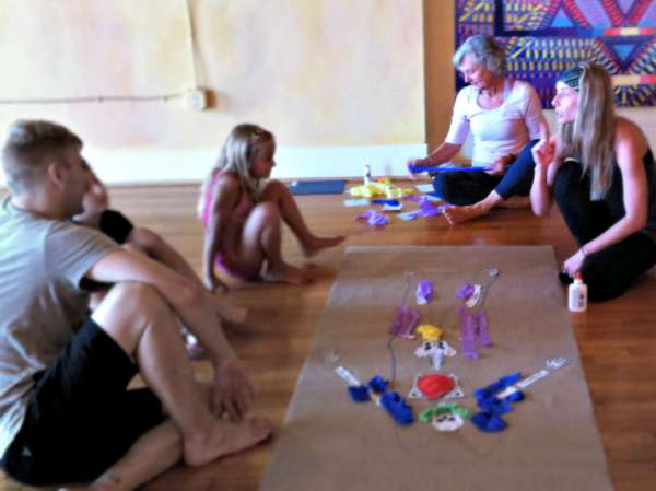 Teaching Anatomy in the Kids Yoga Teacher Certification in New Orleans